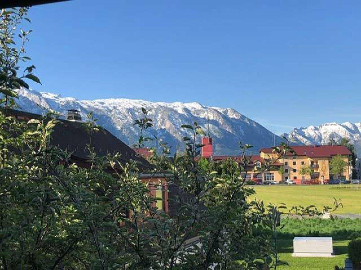 Aussicht vom Balkon