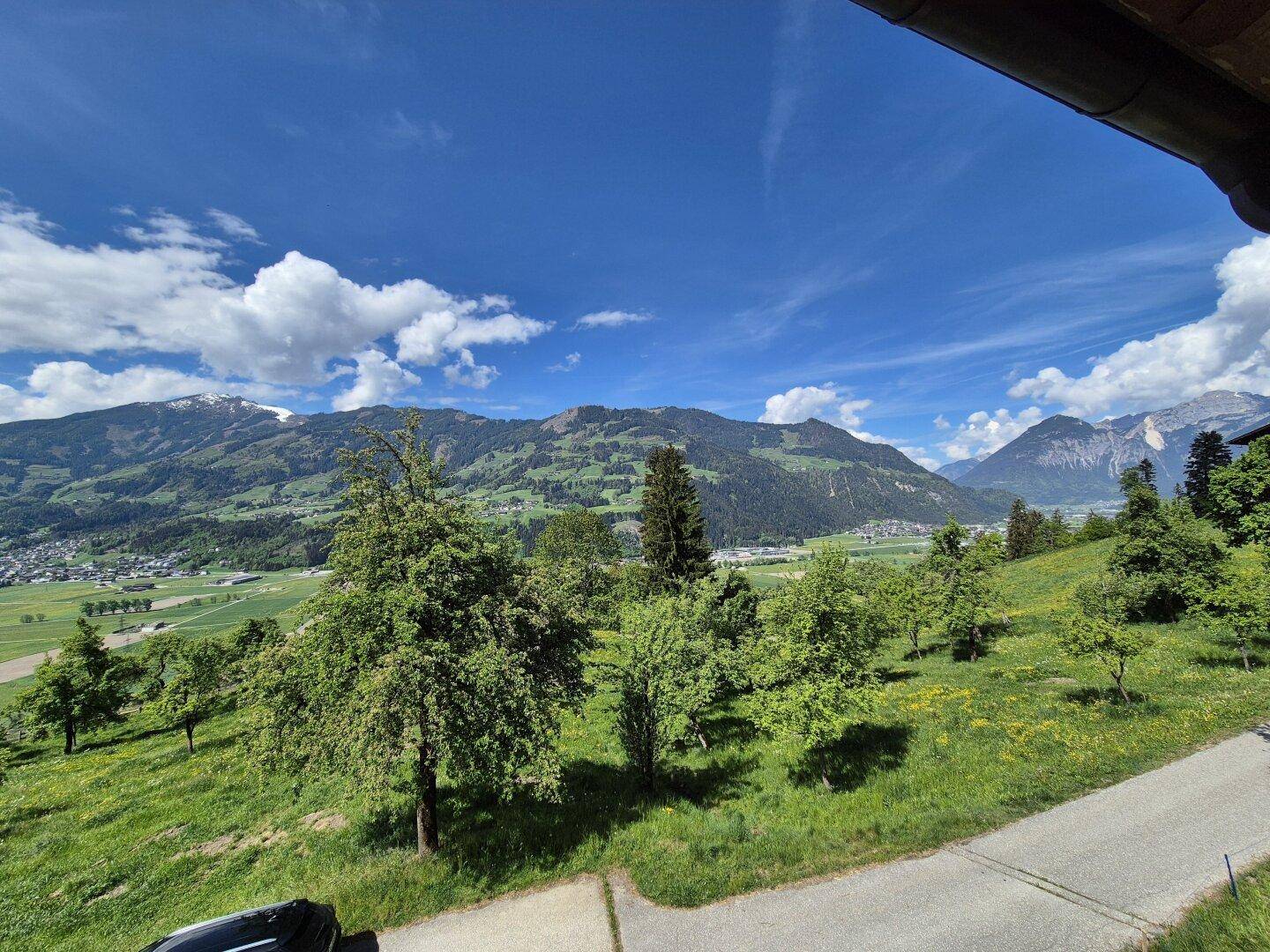Aussicht vom Balkon