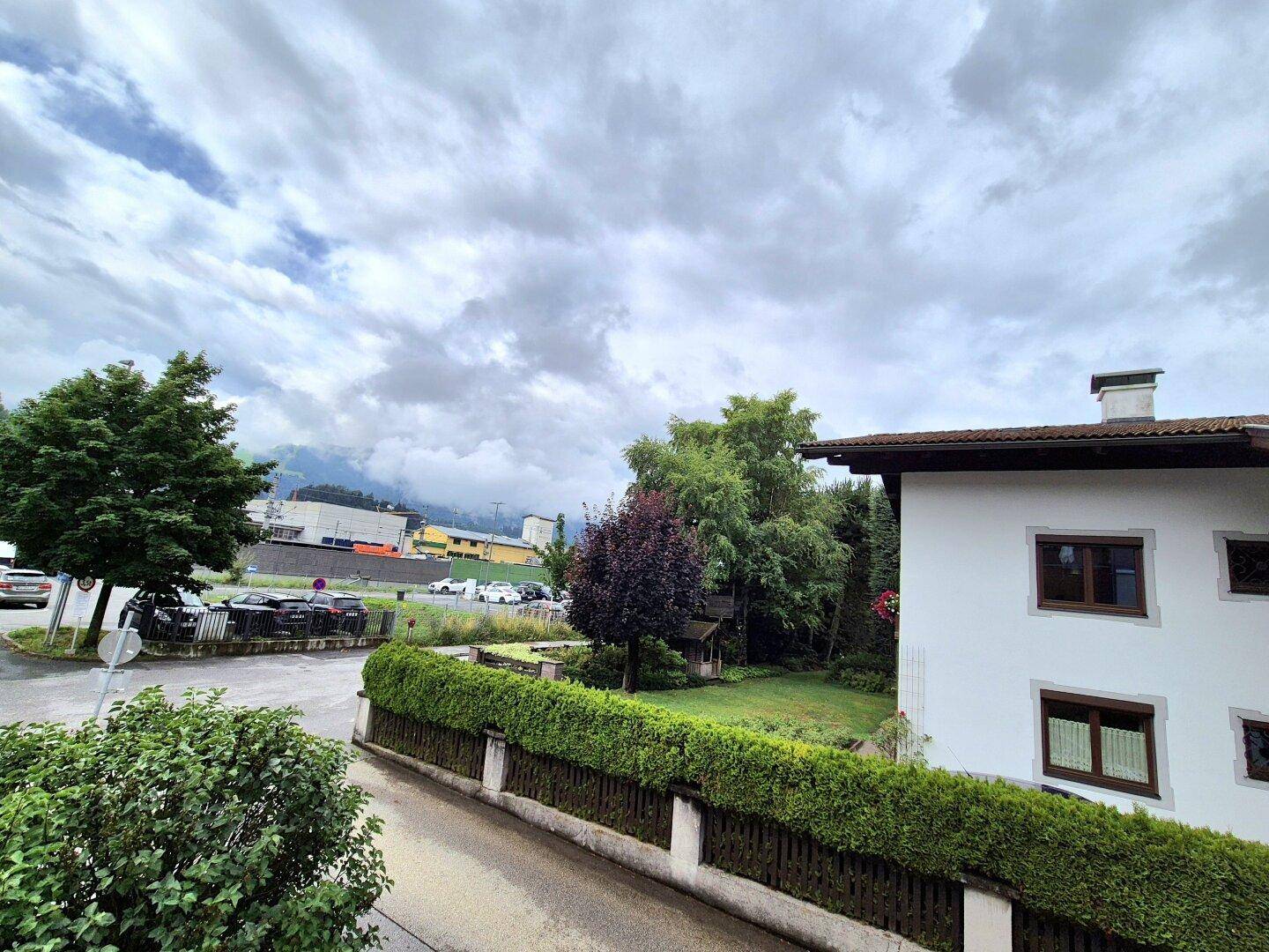 Ausblick vom Balkon