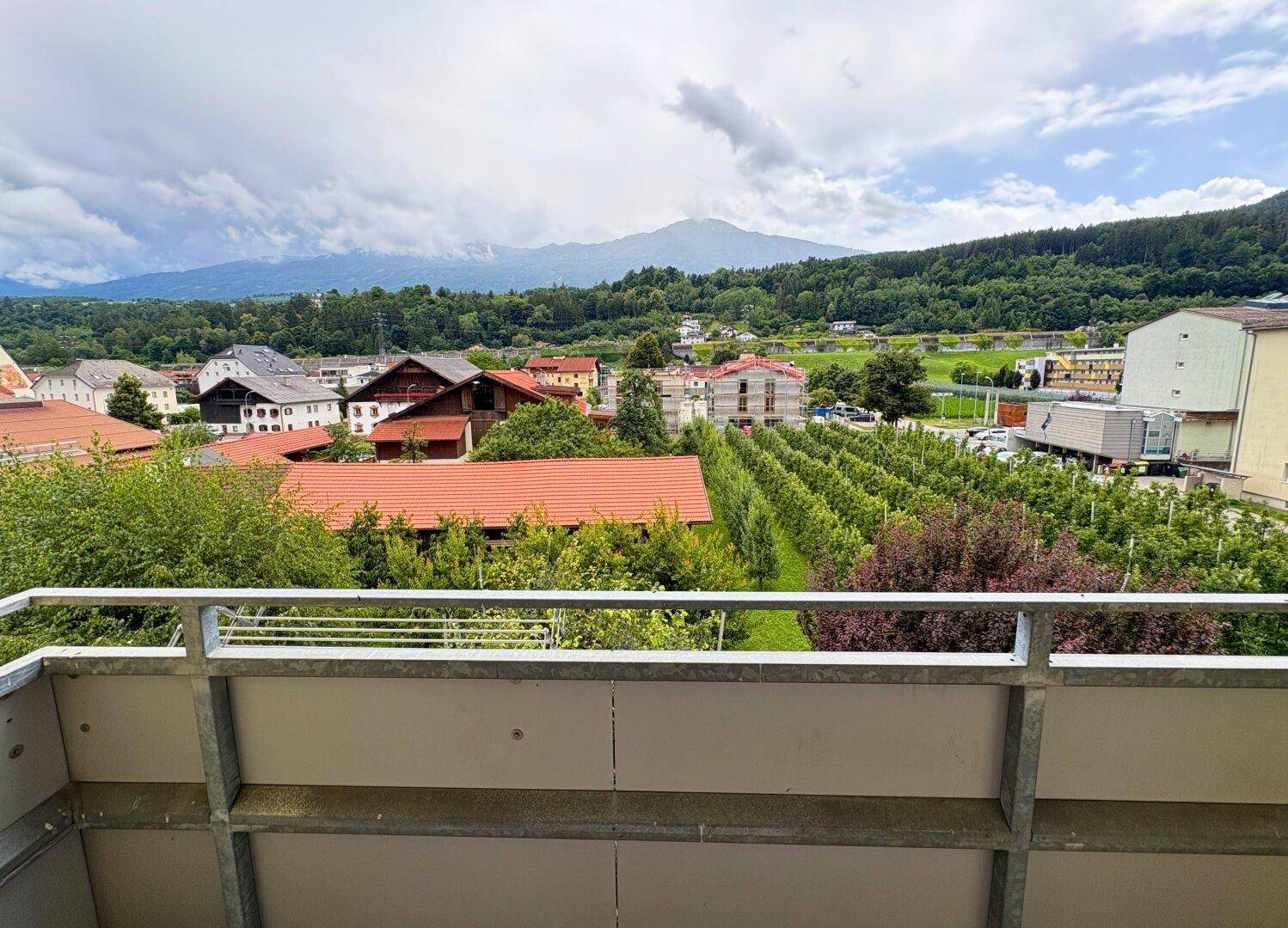 Aussicht vom Balkon