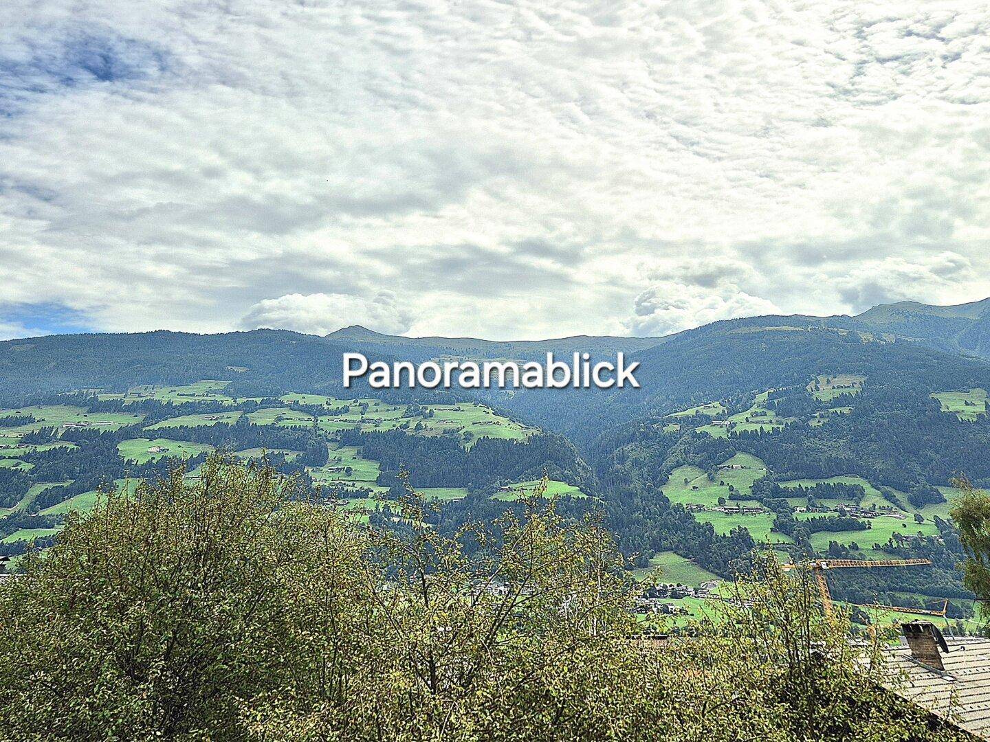 Ausblick vom Baugrundstück