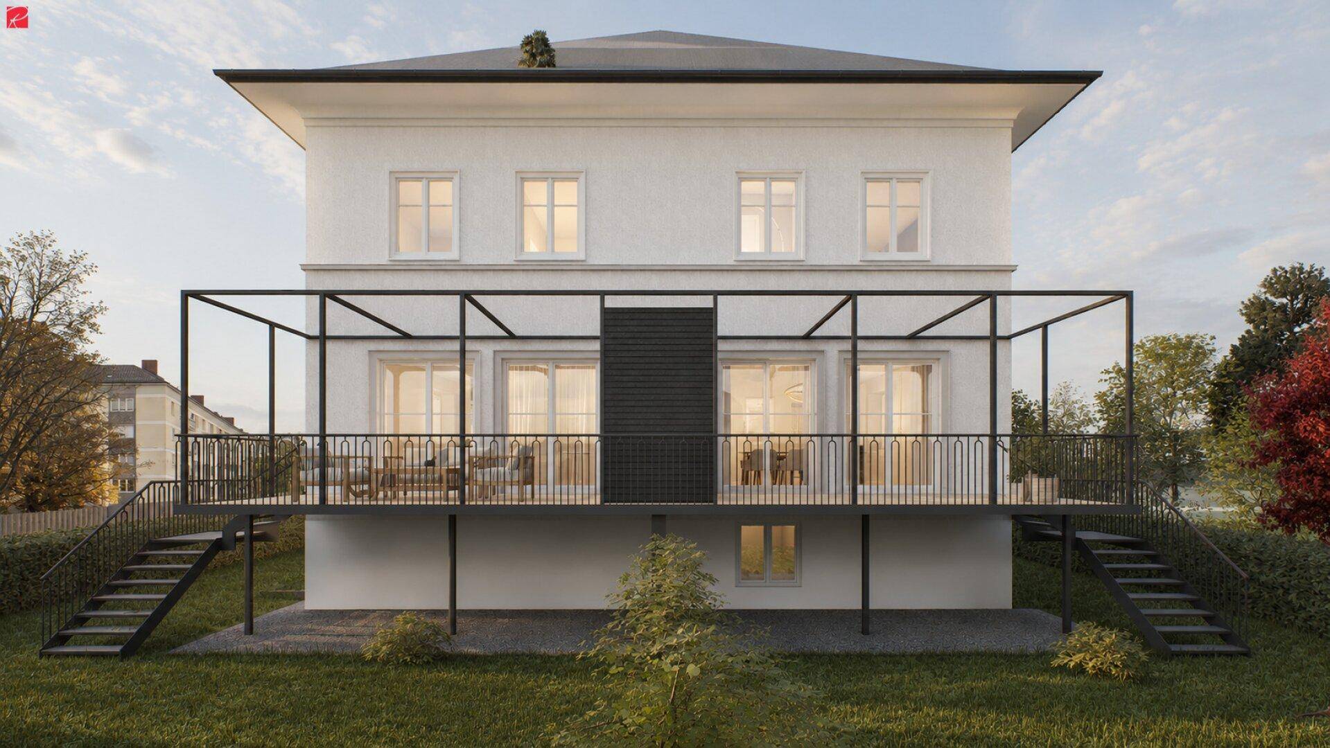 Provisionsfrei - Exklusives Penthouse mit Dachterrasse &amp; Loggia – Erstbezug!