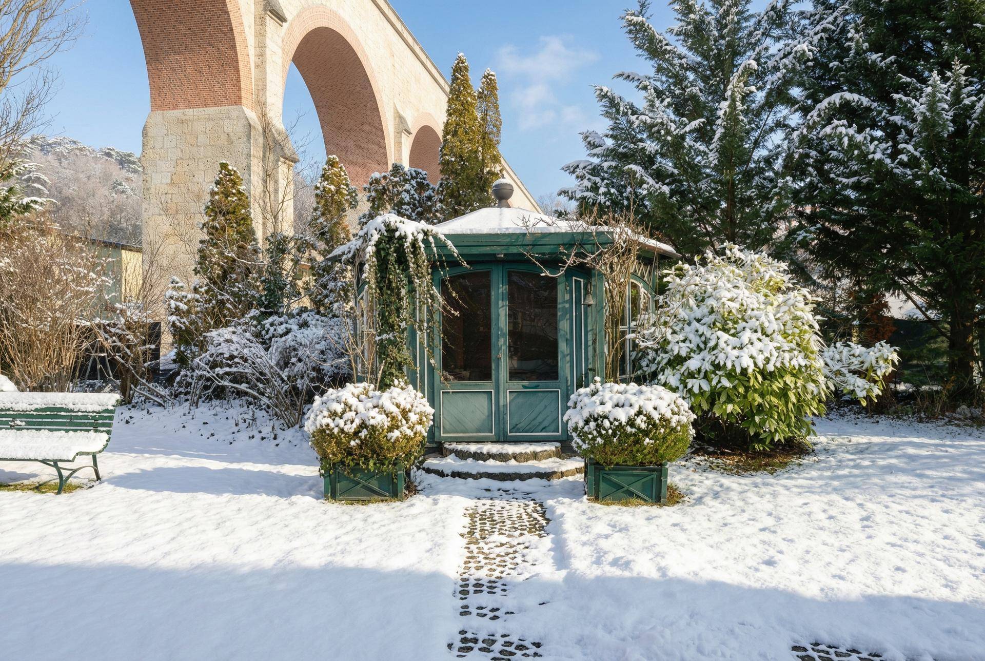 Ein Stück Baden bewahren – Herrschaftliche Villa mit Blick auf das Aquädukt - Görünüm 6