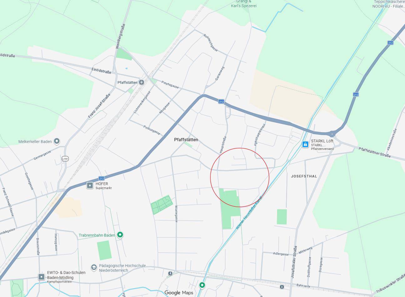 Großzügiges Baugrundstück mit idealer Südausrichtung in Pfaffstätten - Ansicht 4