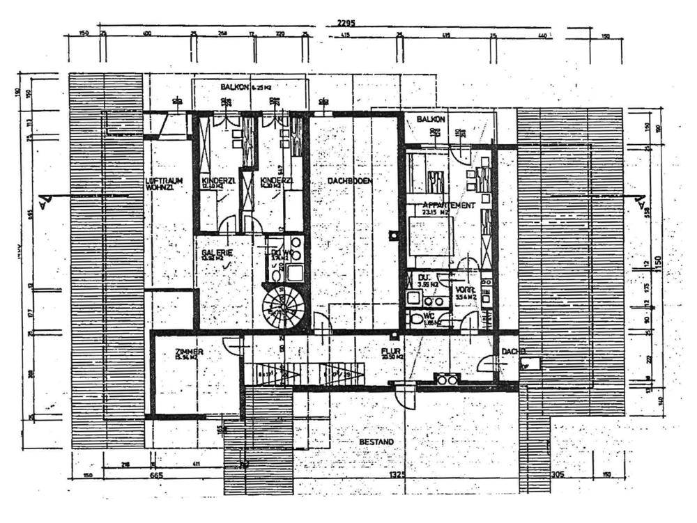 Dachgeschoss Neubau