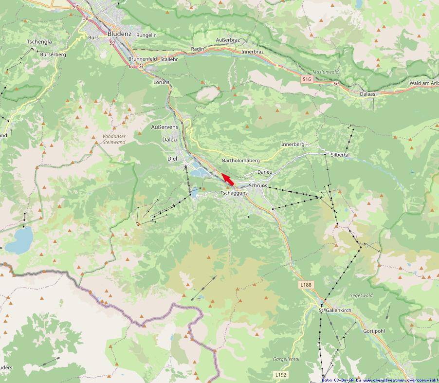 Makrolage © OpenStreetMap-Mitwirkende