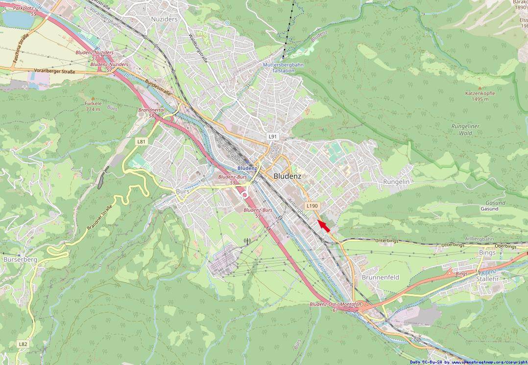 Makrolage© OpenStreetMap-Mitwirkende