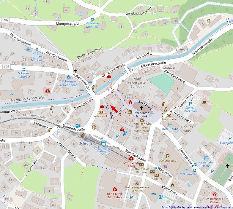 Mikrolage © OpenStreetMap-Mitwirkende