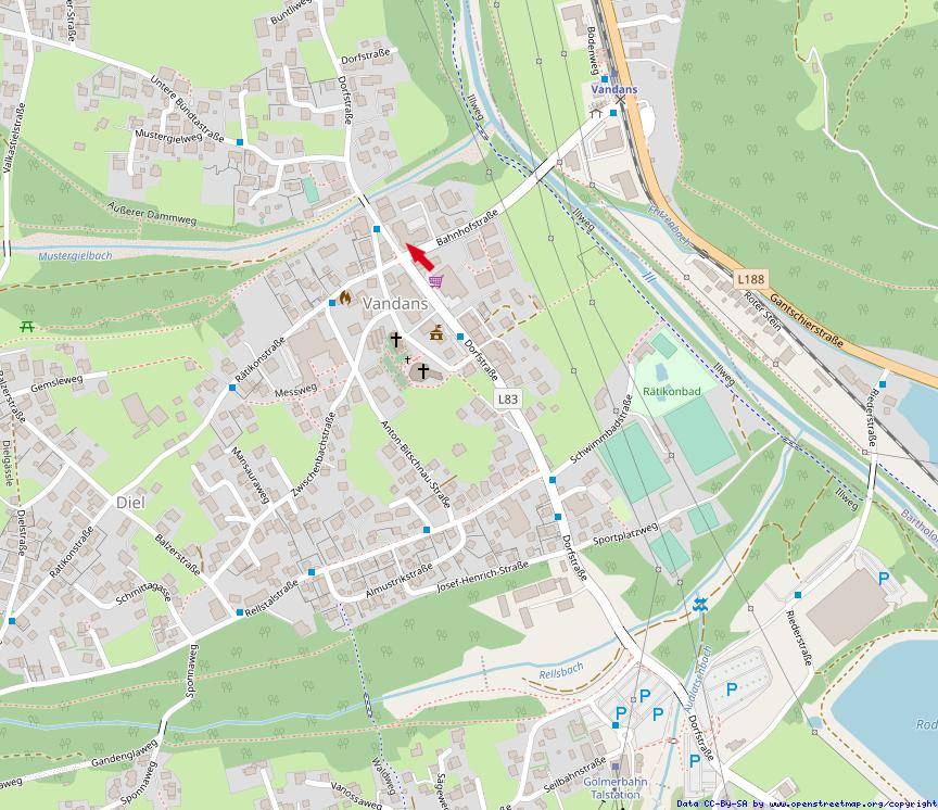 Mikrolage© OpenStreetMap-Mitwirkende