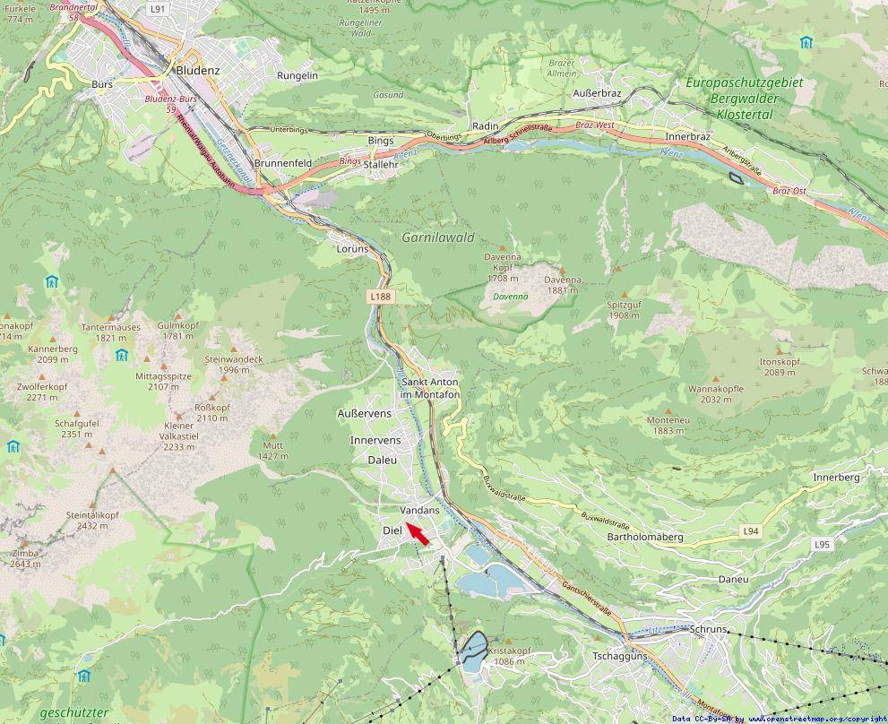 Makrolage© OpenStreetMap-Mitwirkende