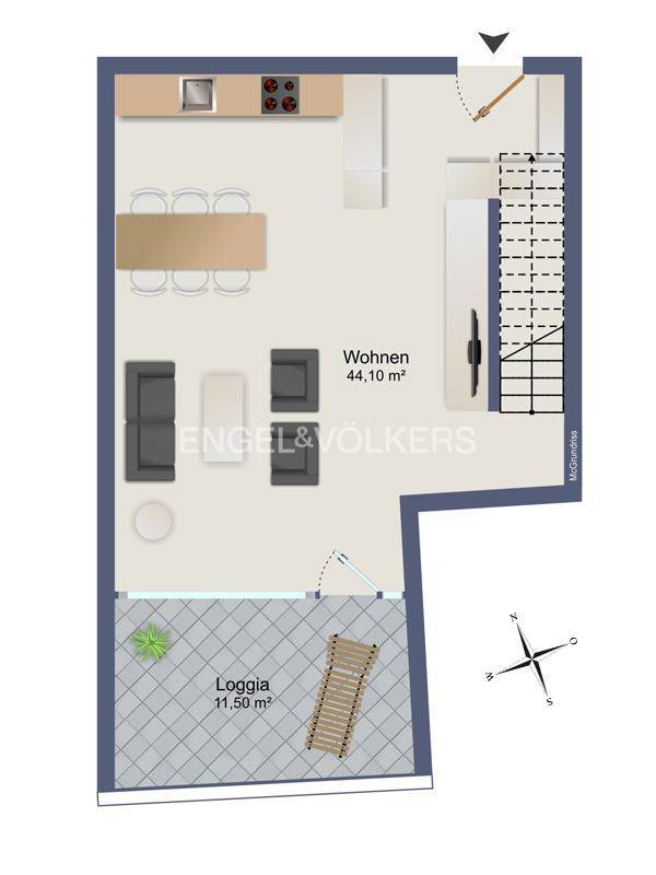 136 m² EG