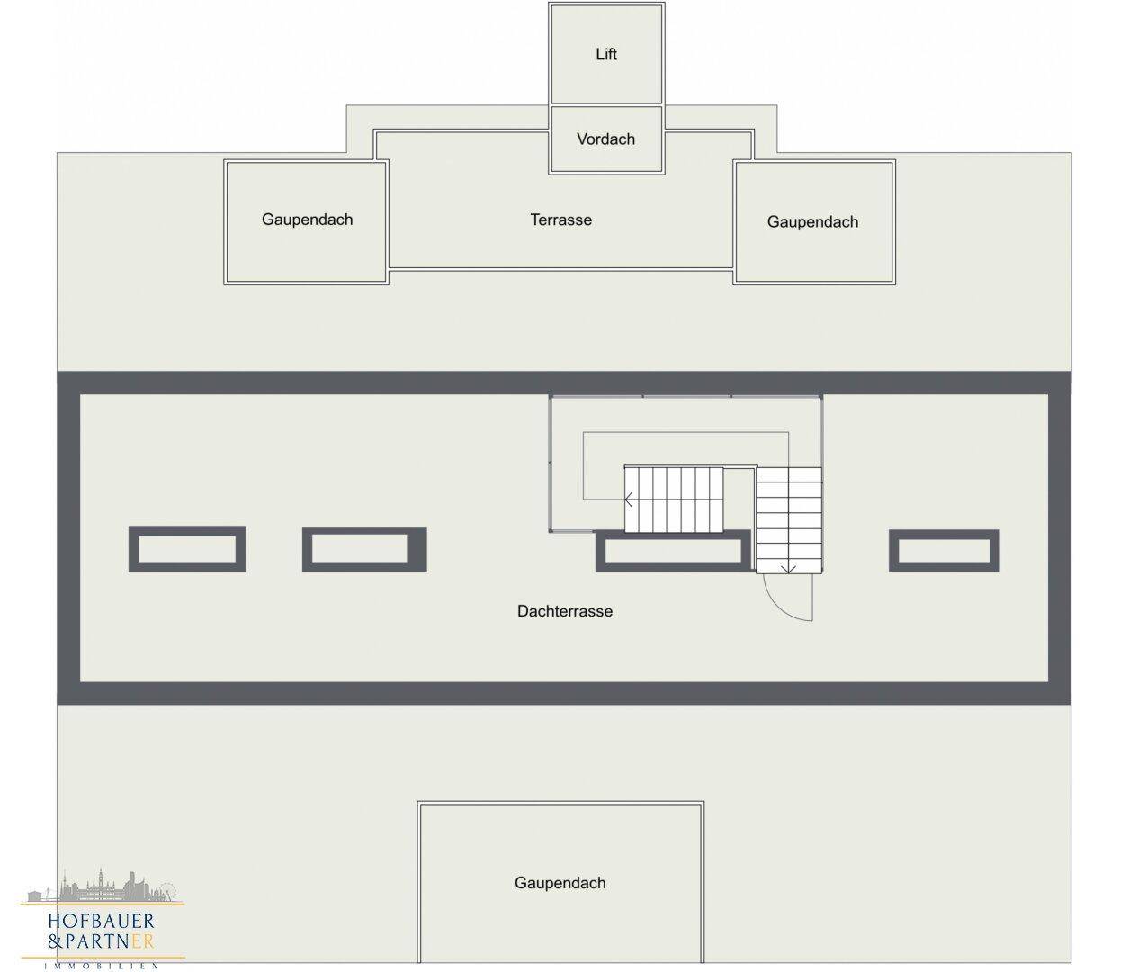 Plan Dachterrasse