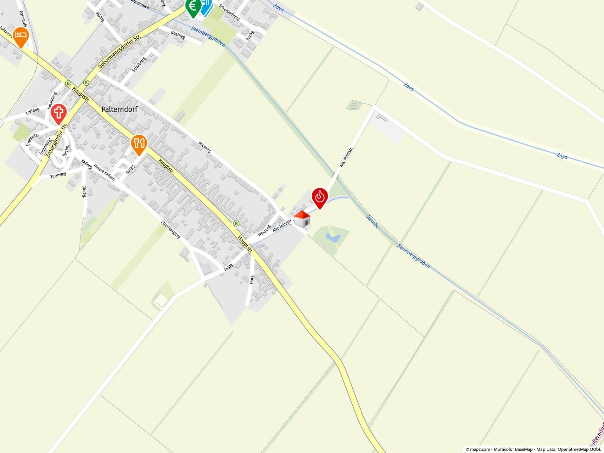 Geolyzer Kartenausschnitt