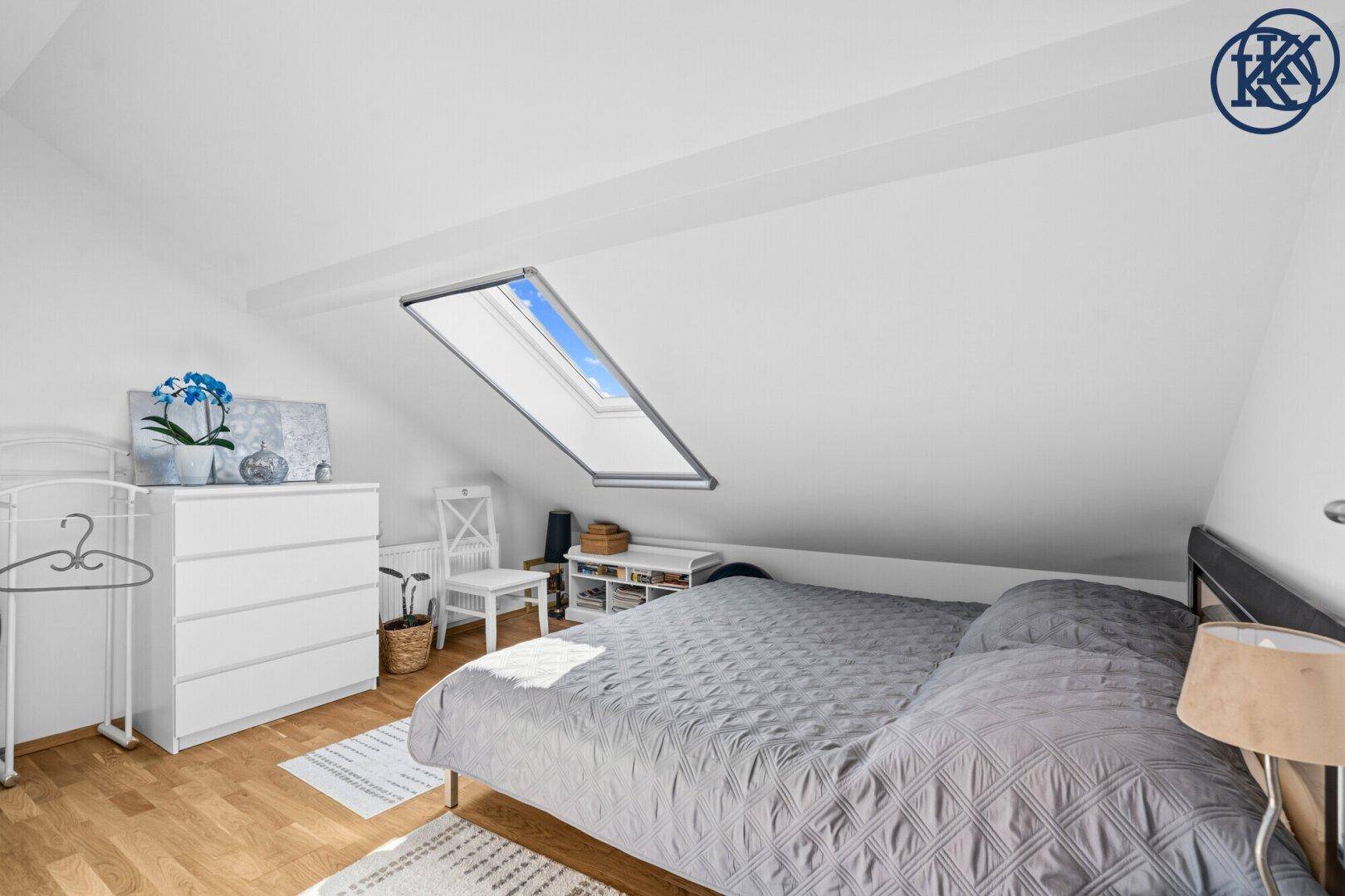 Schlafzimmer Dachboden