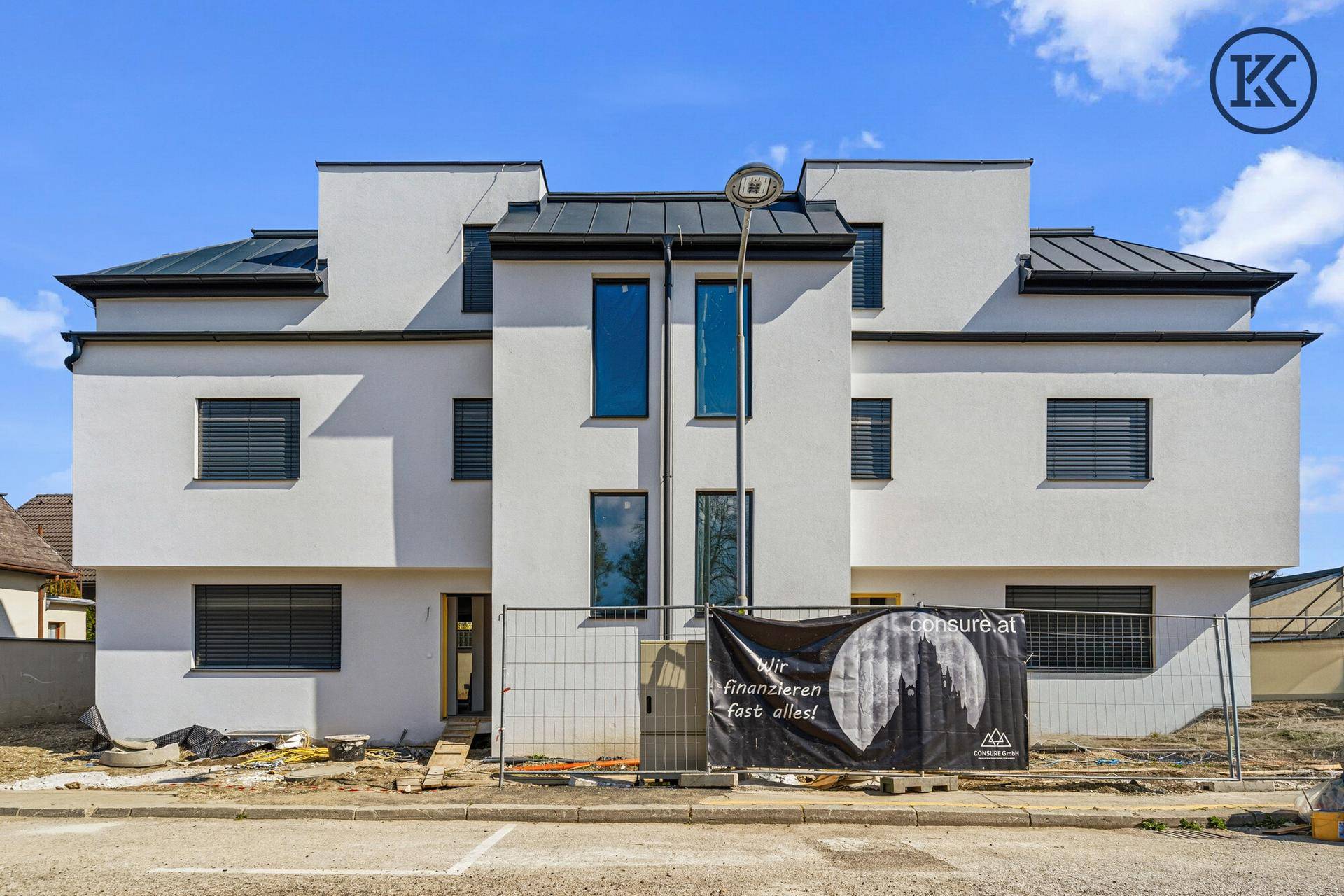 Doppelhaus-Neubau mit Garten, Terrasse &amp; Dachterrasse – Schlüsselfertig! – pohled 2