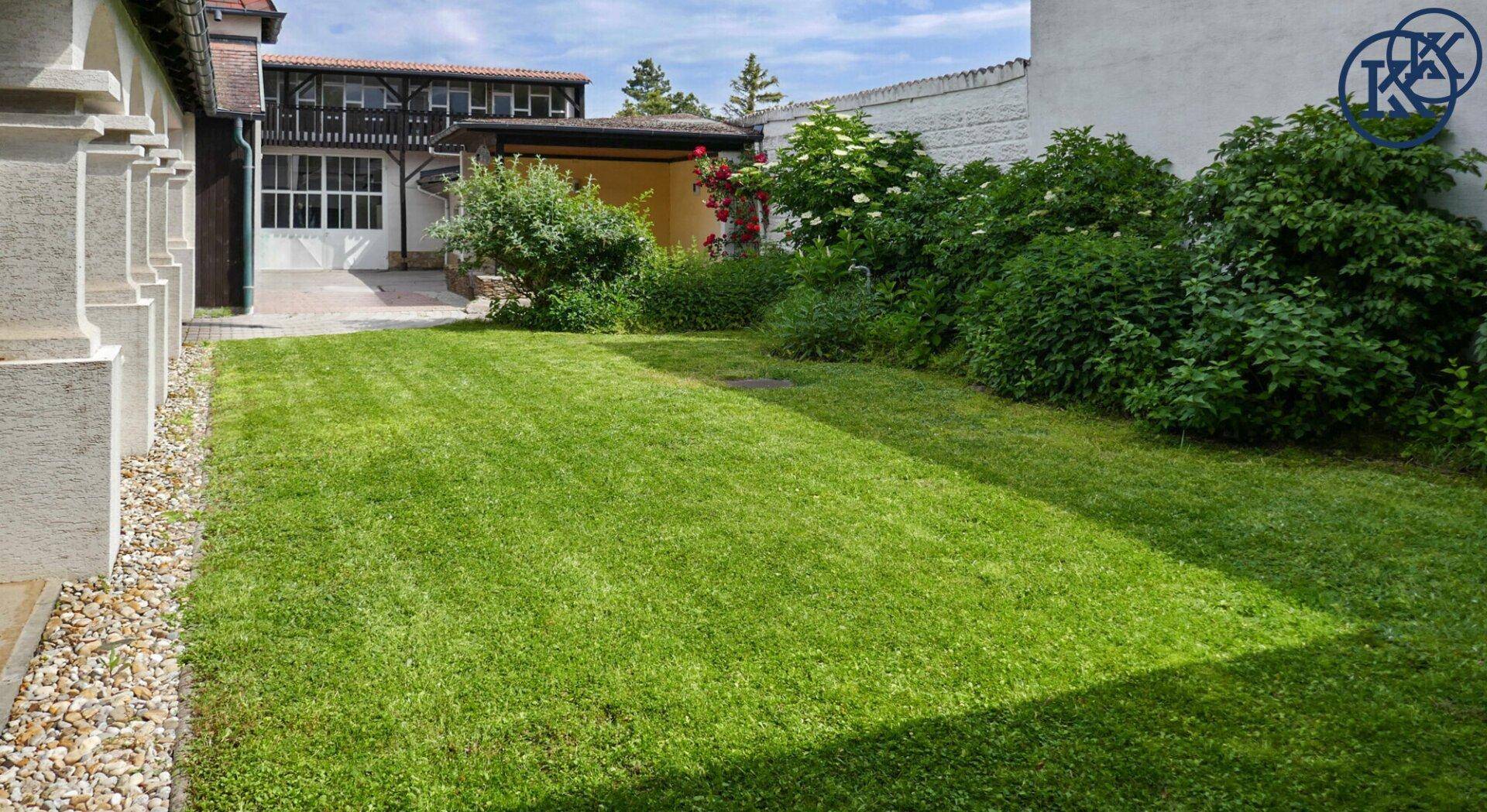 Vorderer kleiner Garten
