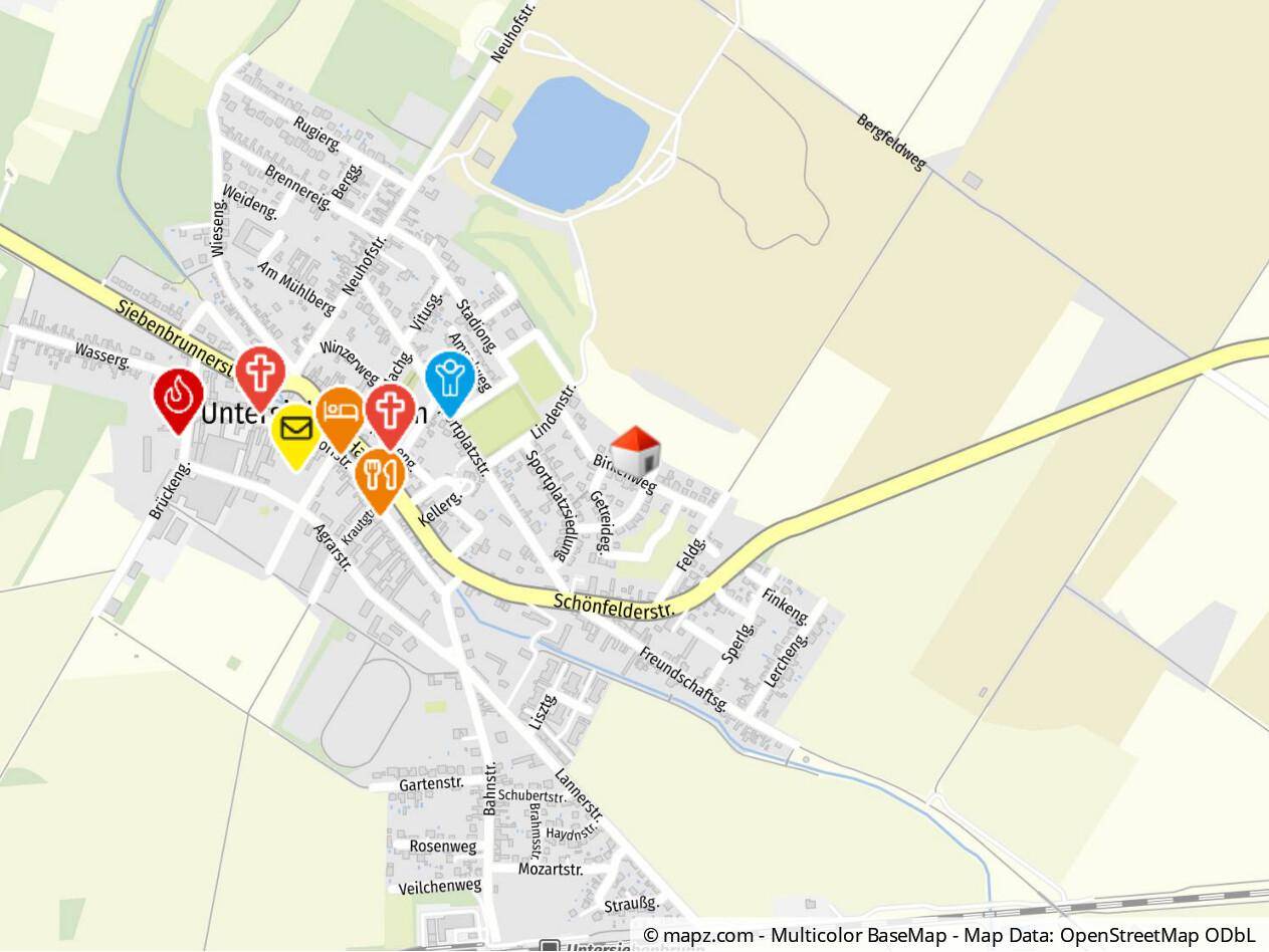 Geolyzer Kartenausschnitt