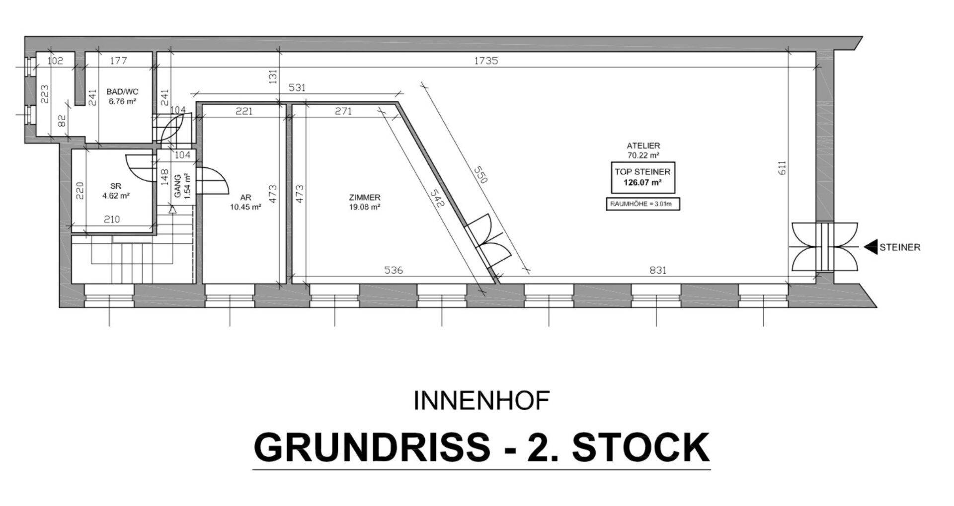 Großzügige Bürofläche mit Loft-Charakter nahe Hauptbahnhof - Mehr