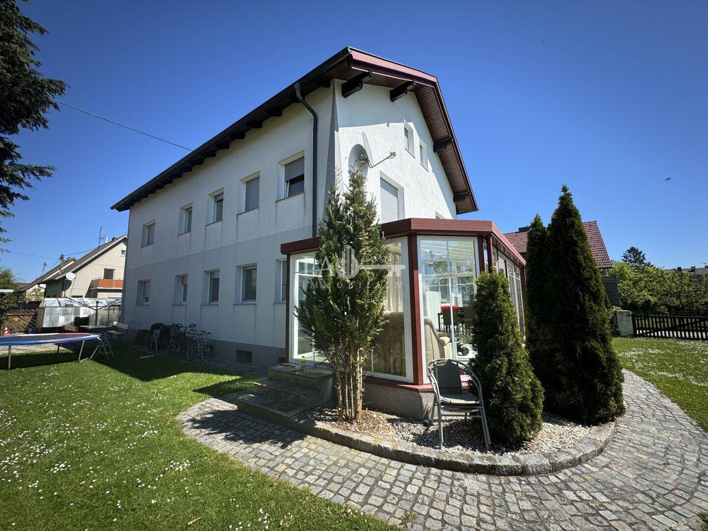 Platz für drei Familien in idyllischer Lage Kirchberg-Thening! - Ansicht 6