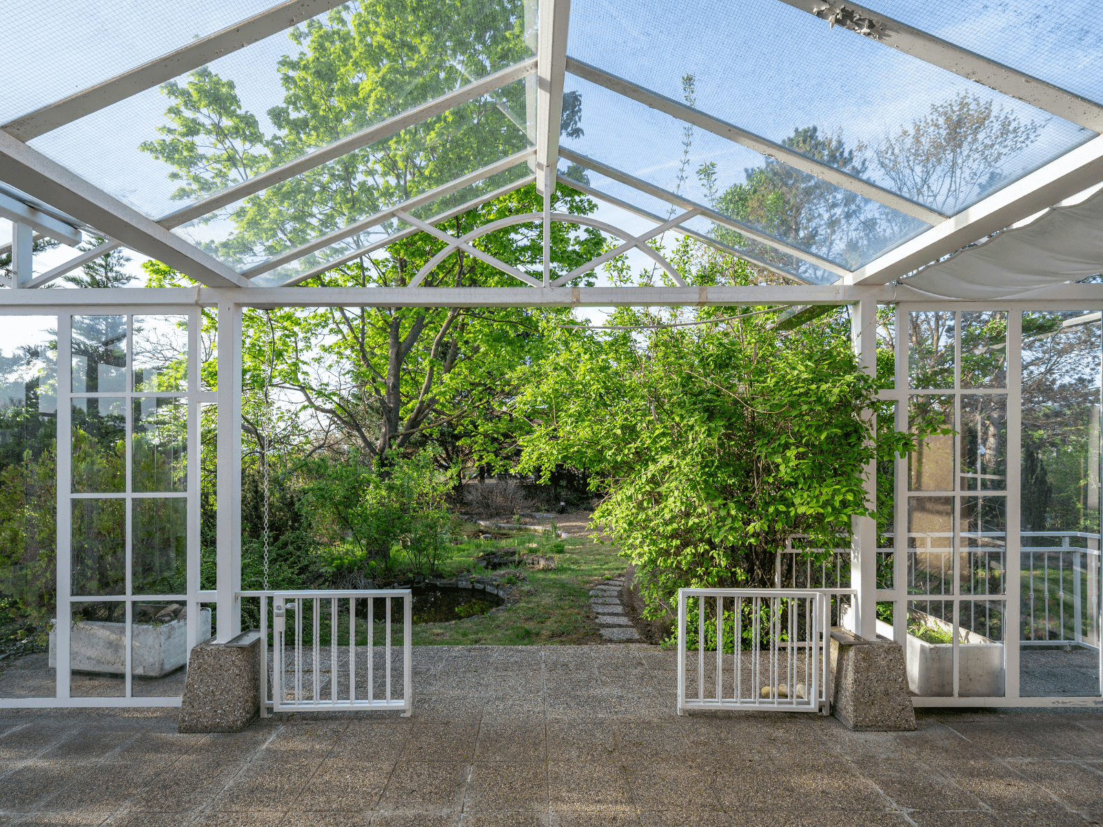 Gartenansicht Veranda