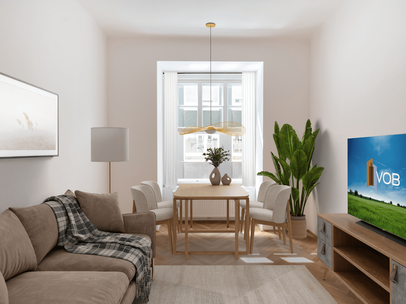 Visualisierung Wohnzimmer