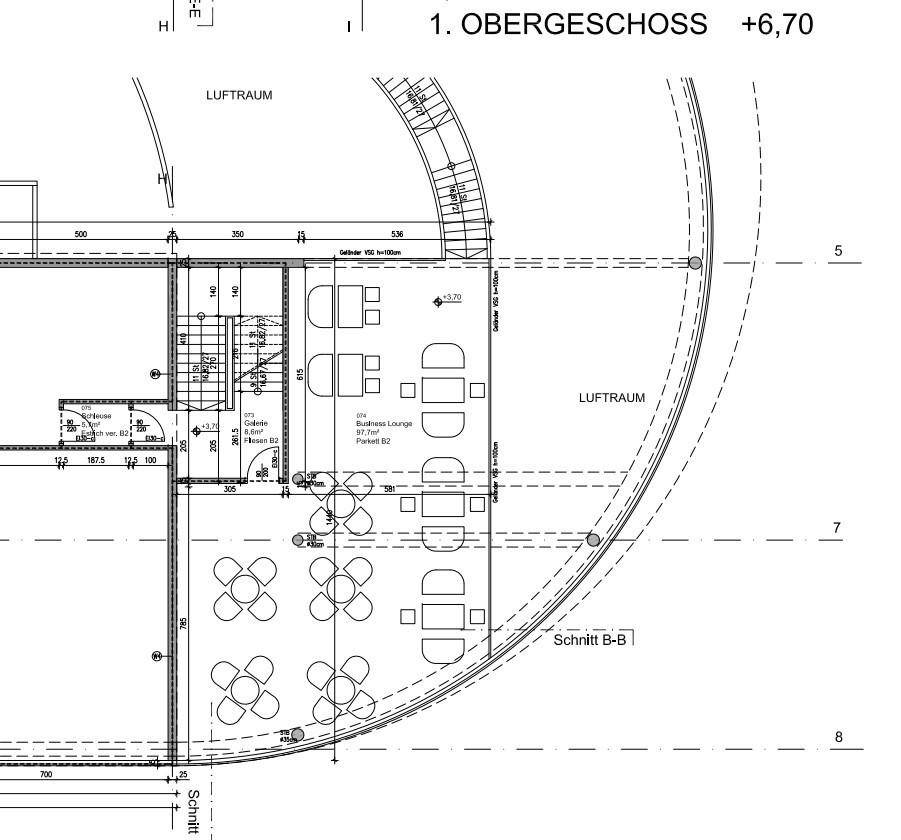 Grundriss 1. Obergeschoß