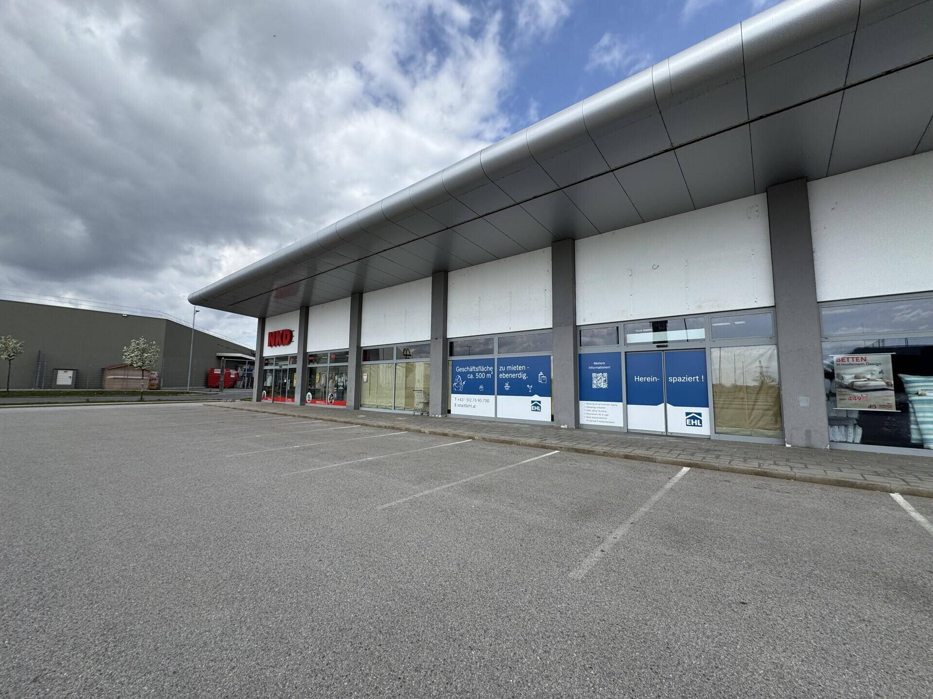 Geschäftsfläche im Fachmarktzentrum Pannonia verfügbar! - Ansicht 2