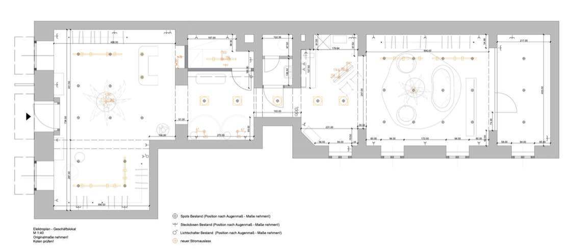 Elektro- und Einrichtungsplan