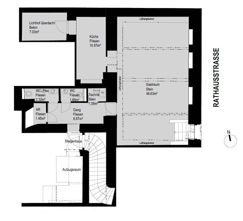 Grundriss Erdgeschoß
