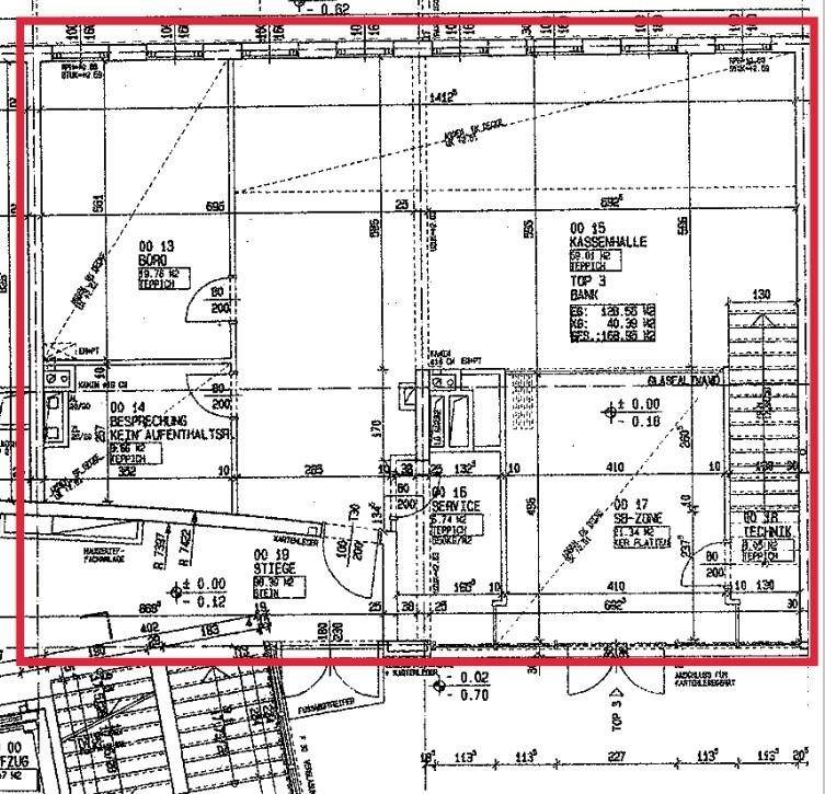 Grundriss Erdgeschoß