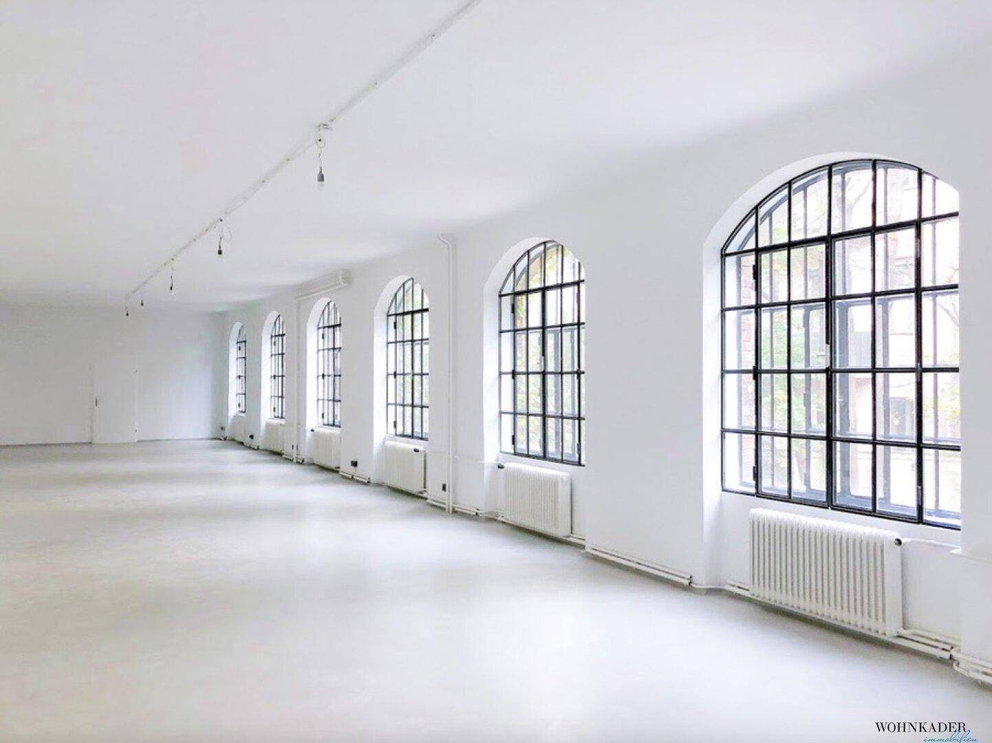 Modernes Loft-Büro in historischer Seidenfabrik – einzigartiger Backsteincharme &amp; hochwertige Ausstattung - Widok 2