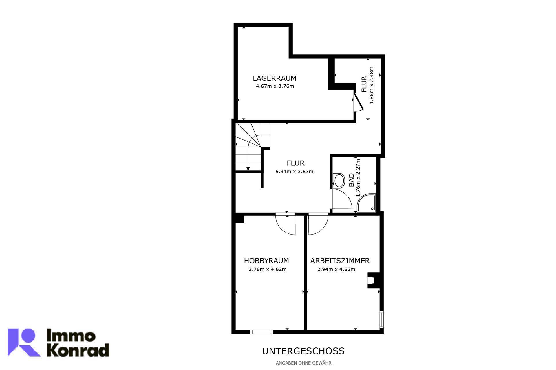 Grundriss UG