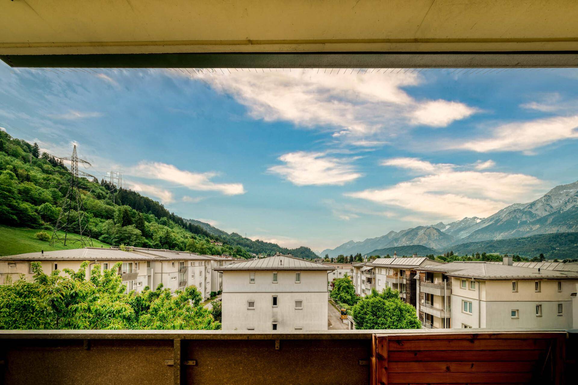 Balkon Aussicht