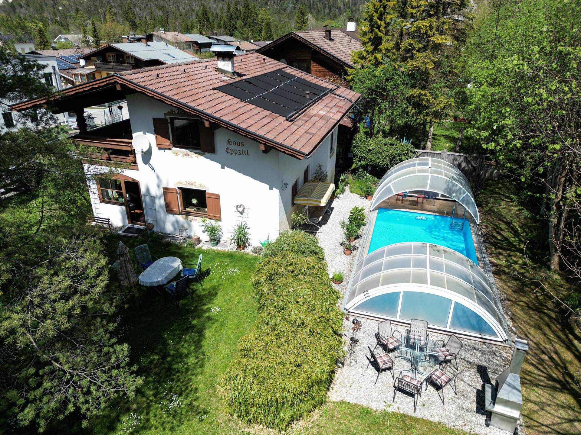 Haus von oben