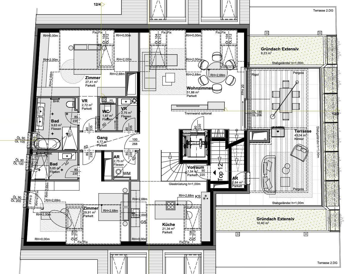 Grundriss Wohnung