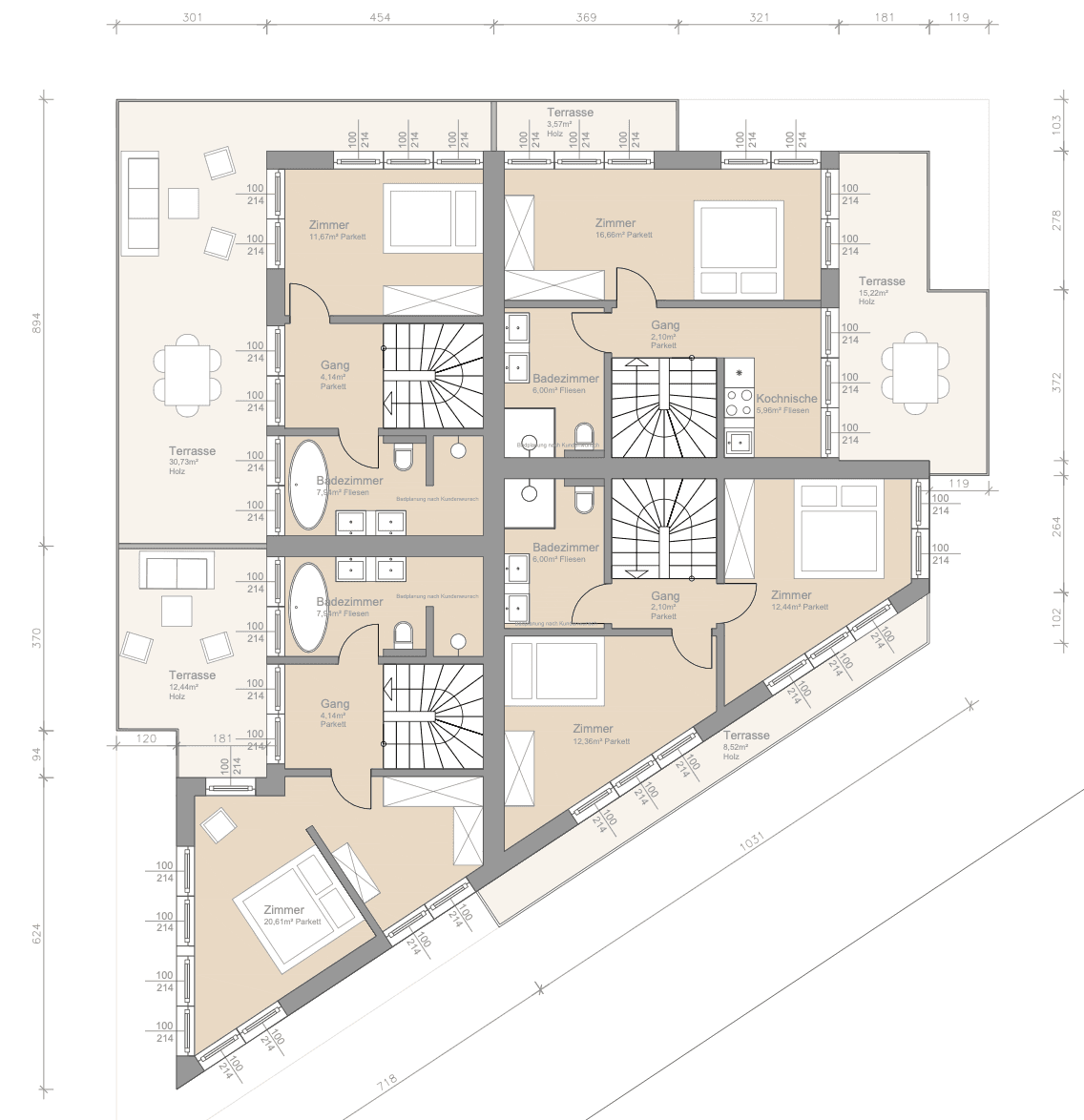 GRUNDRISS Dachgeschoss