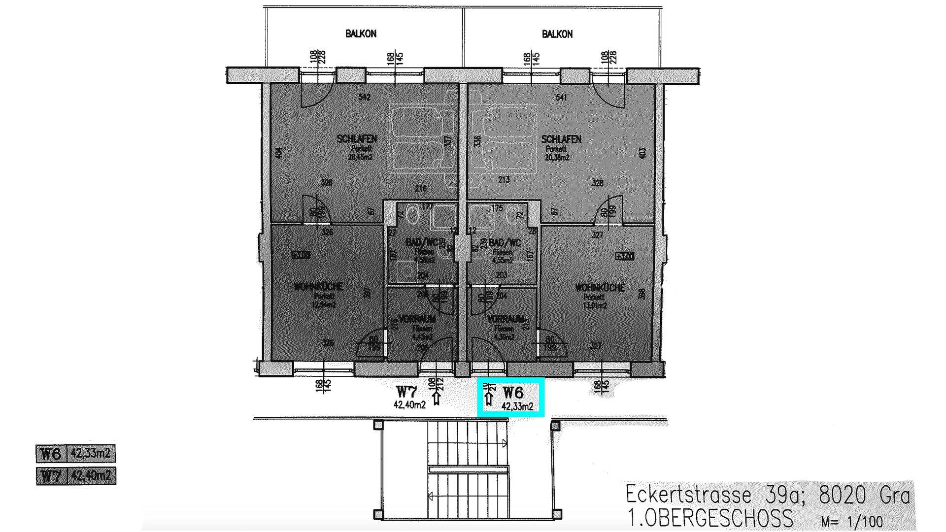 Grundriss W6