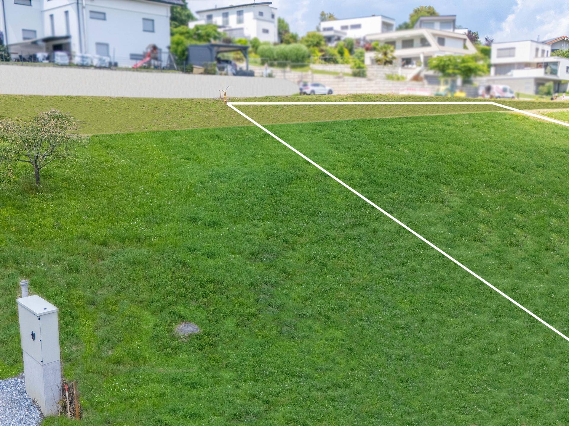Grundstücksrarität in begehrter Sonnenlage – Exklusives Bauland für höchste Wohnansprüche - Ansicht 5