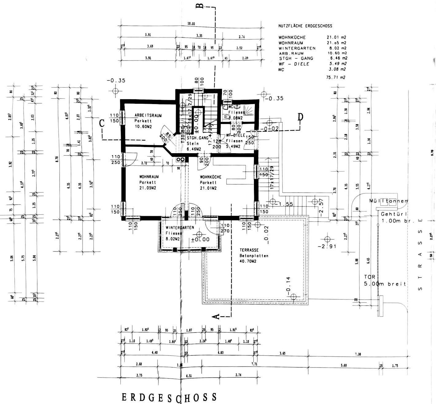 Grundriss EG
