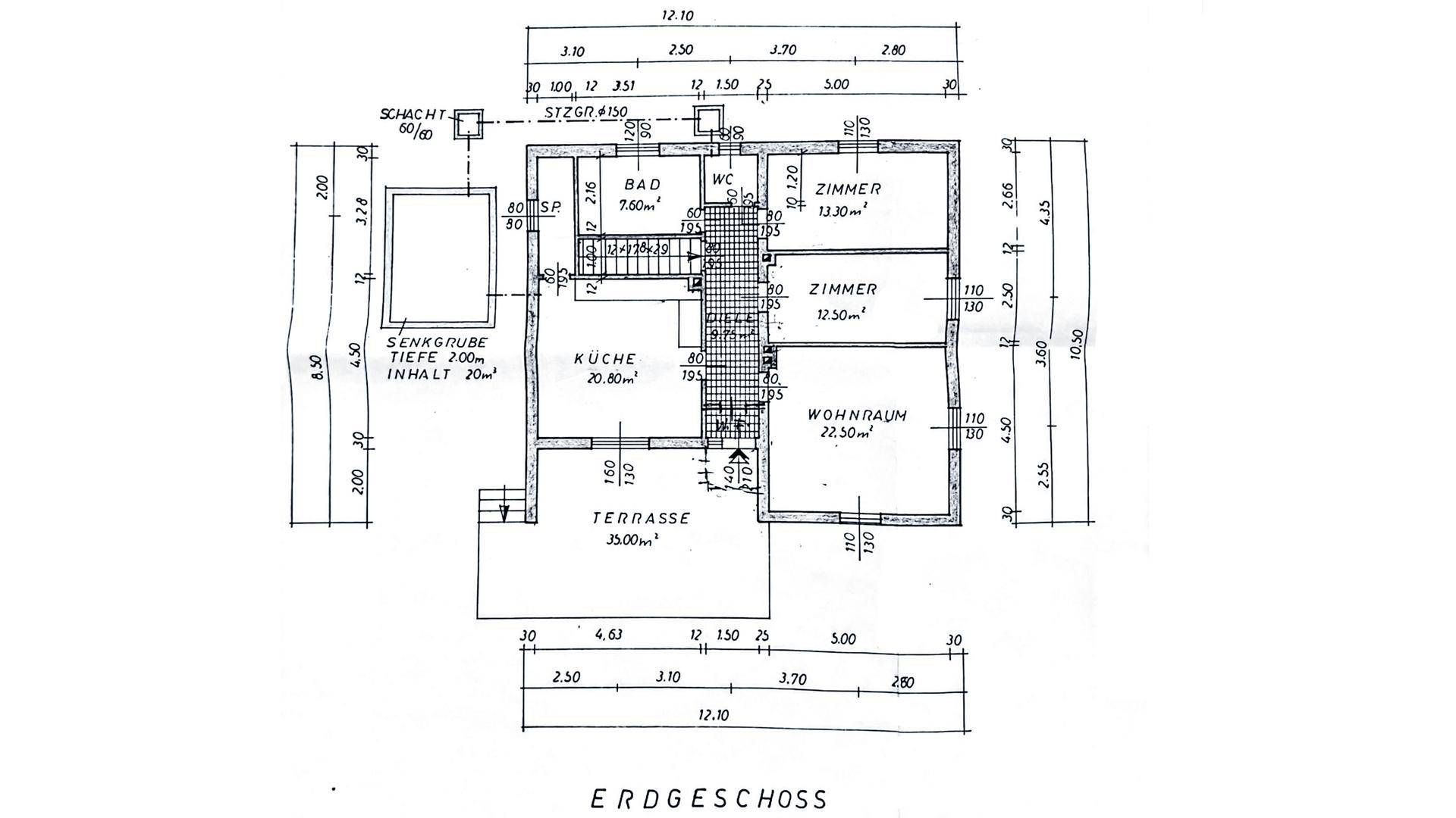 Grundriss Erdgeschoss