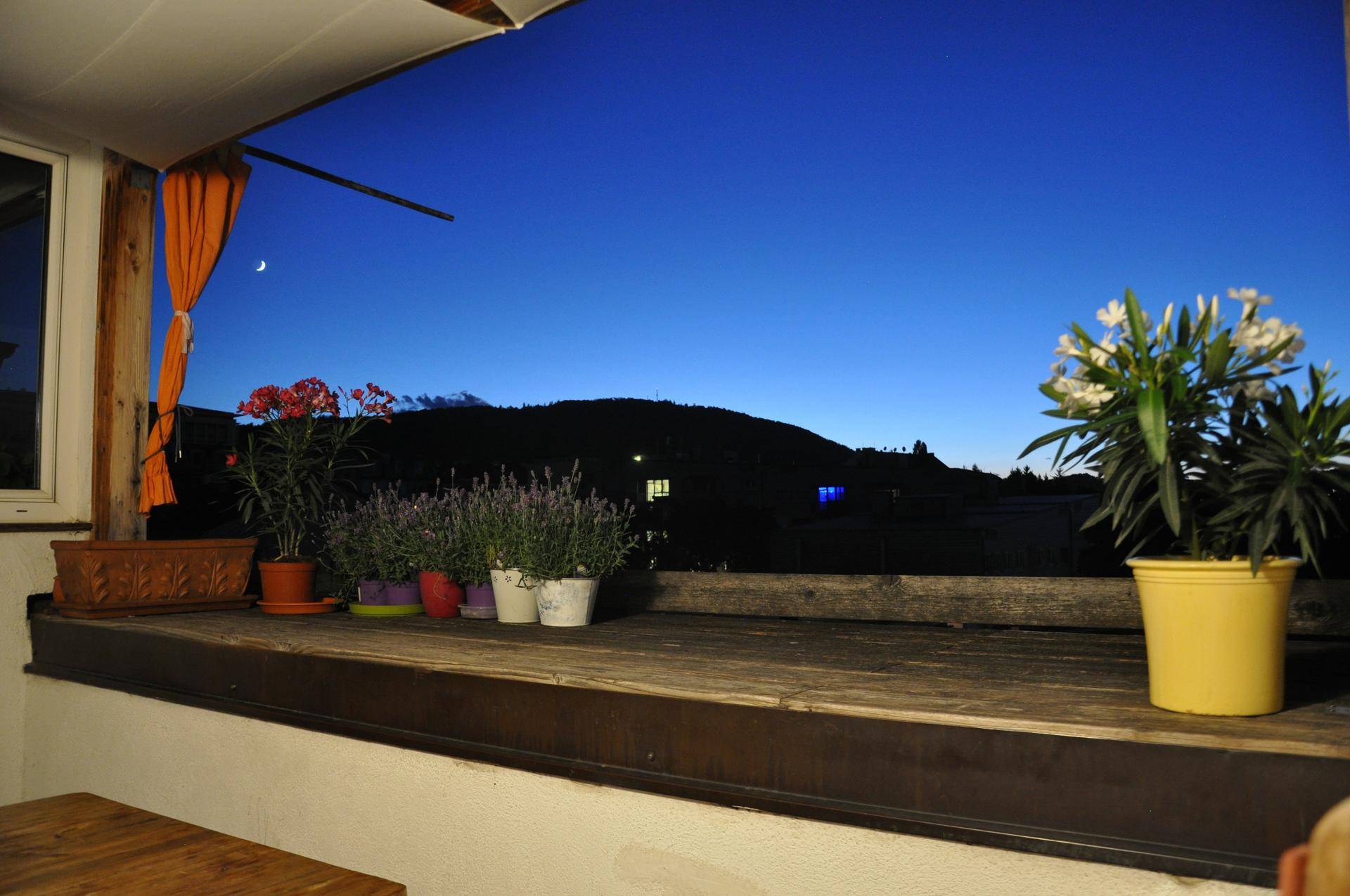 Terrasse Blick in Richtung Plabutsch
