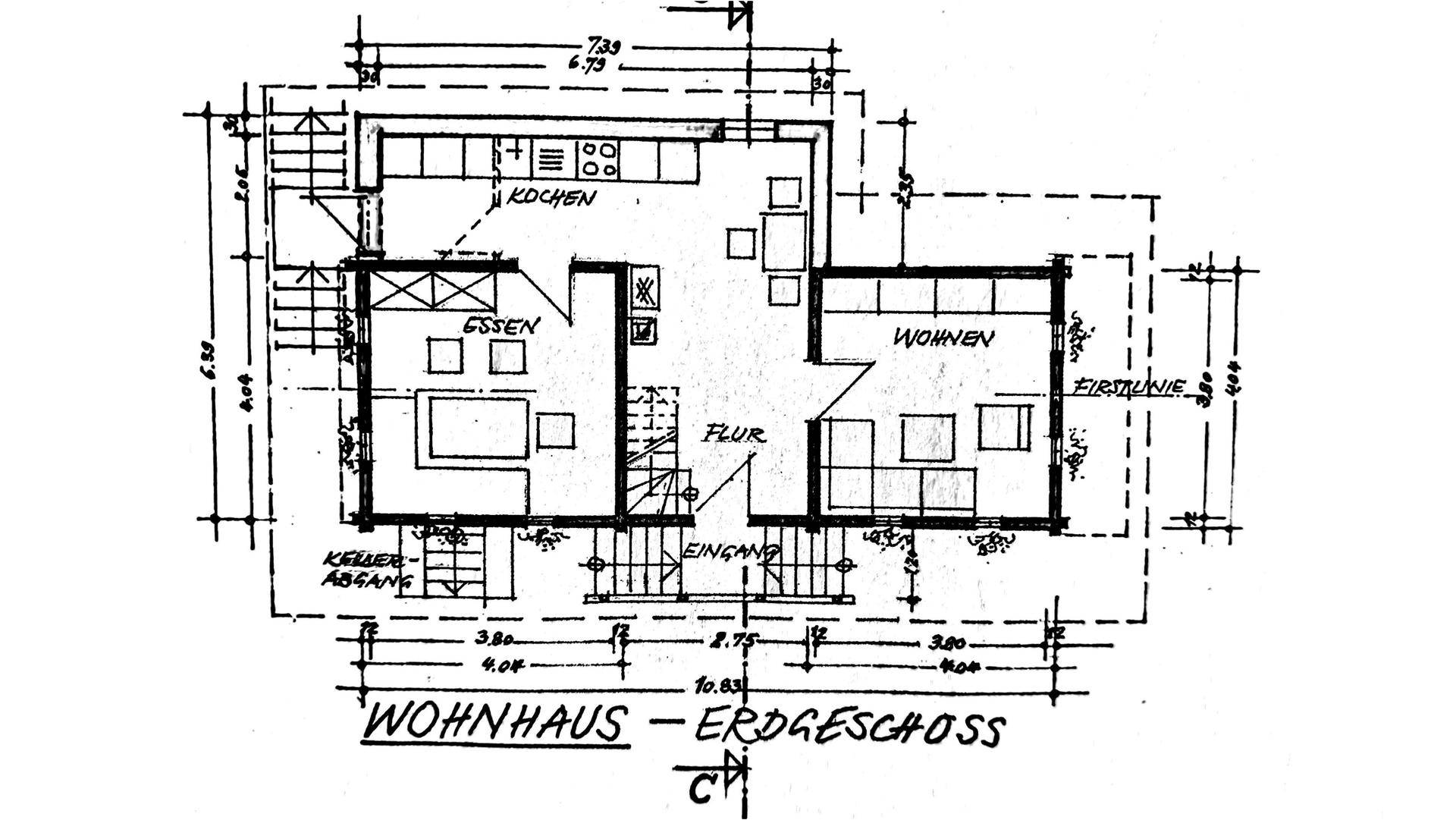 Wohnhaus - Erdgeschoss (EG)
