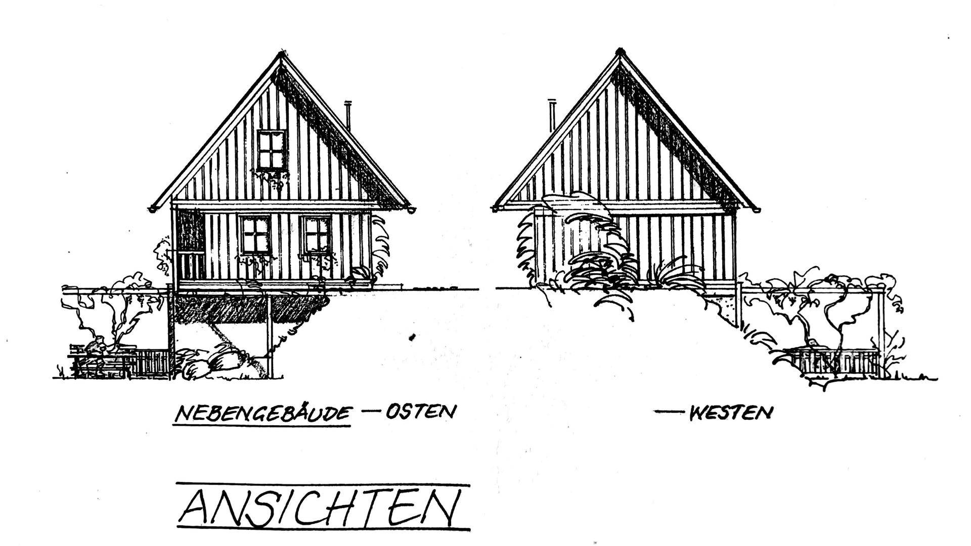 Nebengebäude Osten - Westen