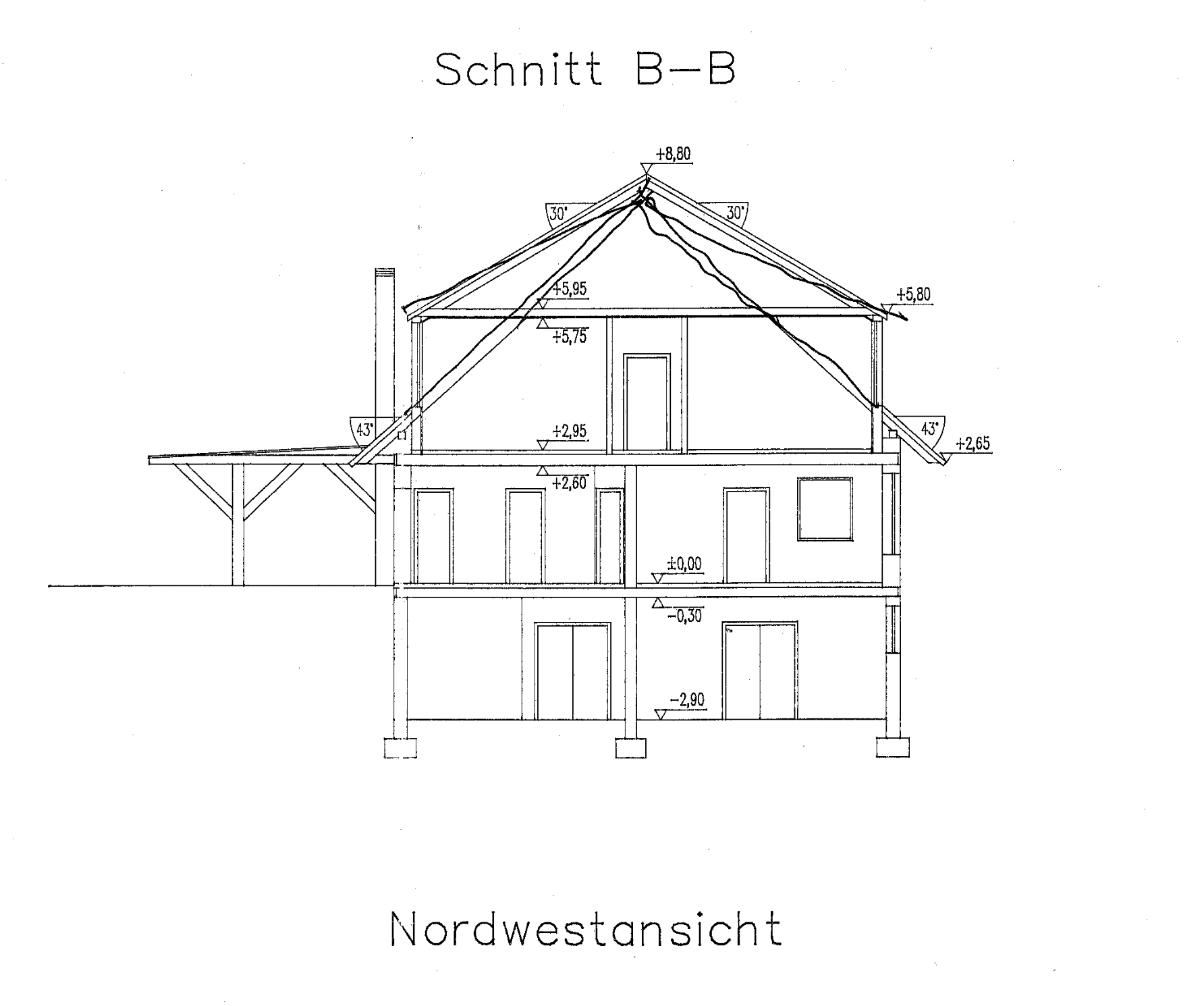 Nord - West - Ansicht