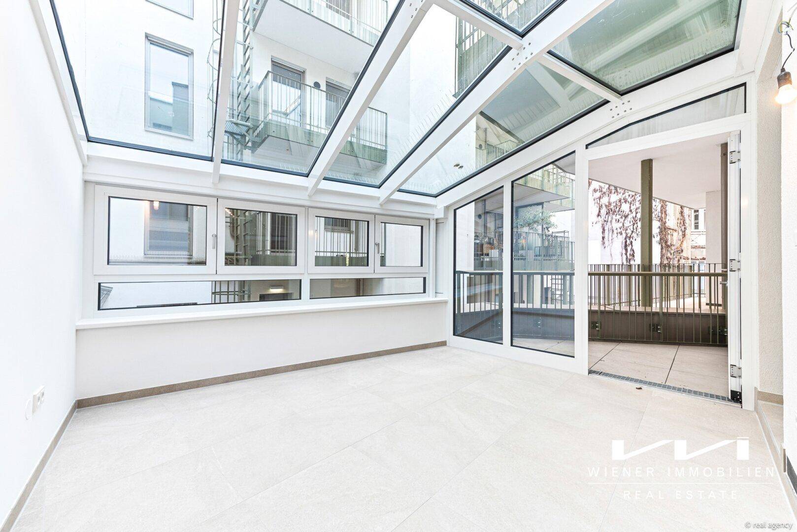 Terrassenwohnung mit Wintergarten - Erstbezug im Quartier Starhemberg - Ansicht 3