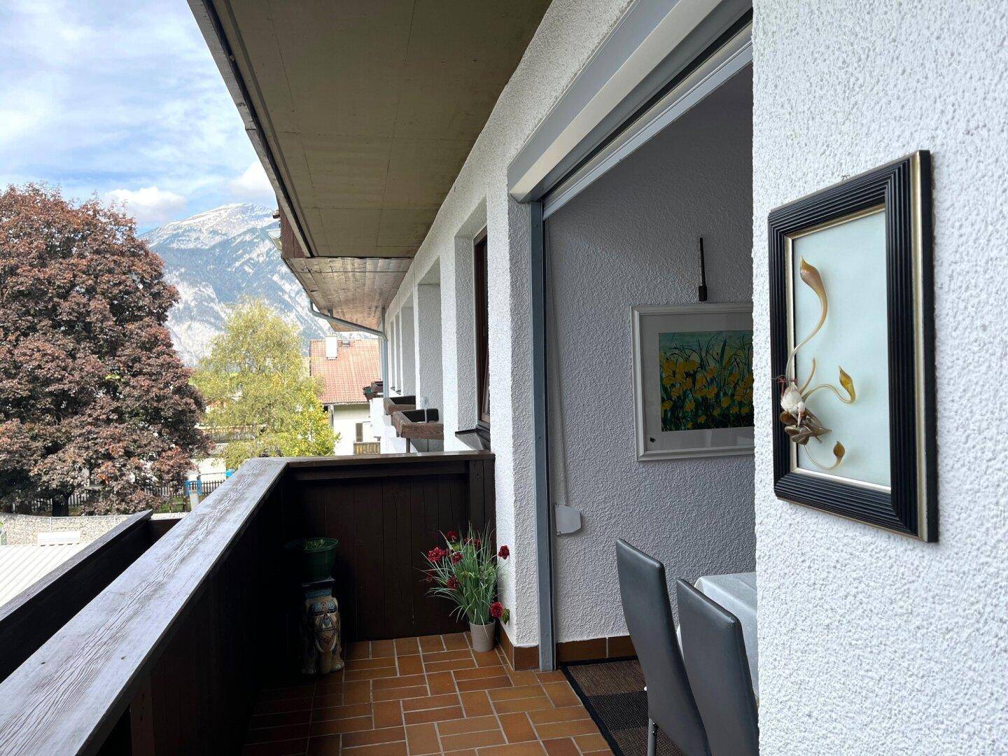 Balkon mit Loggia