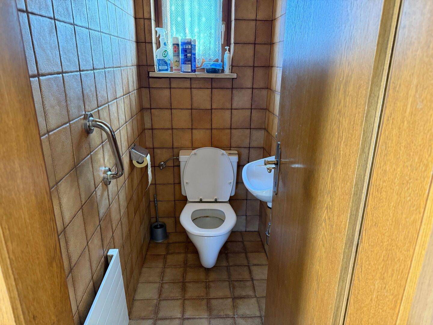 Toilette getrennt