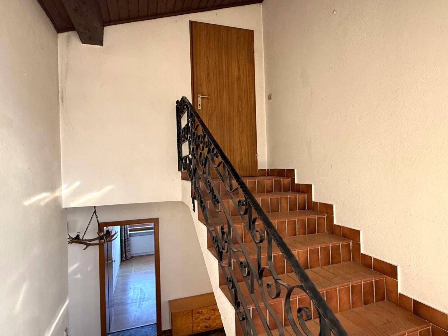 Treppe zum Dachboden