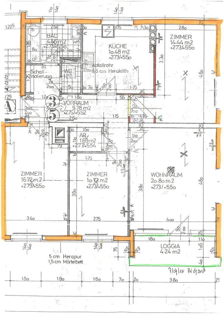 Grundrissplan