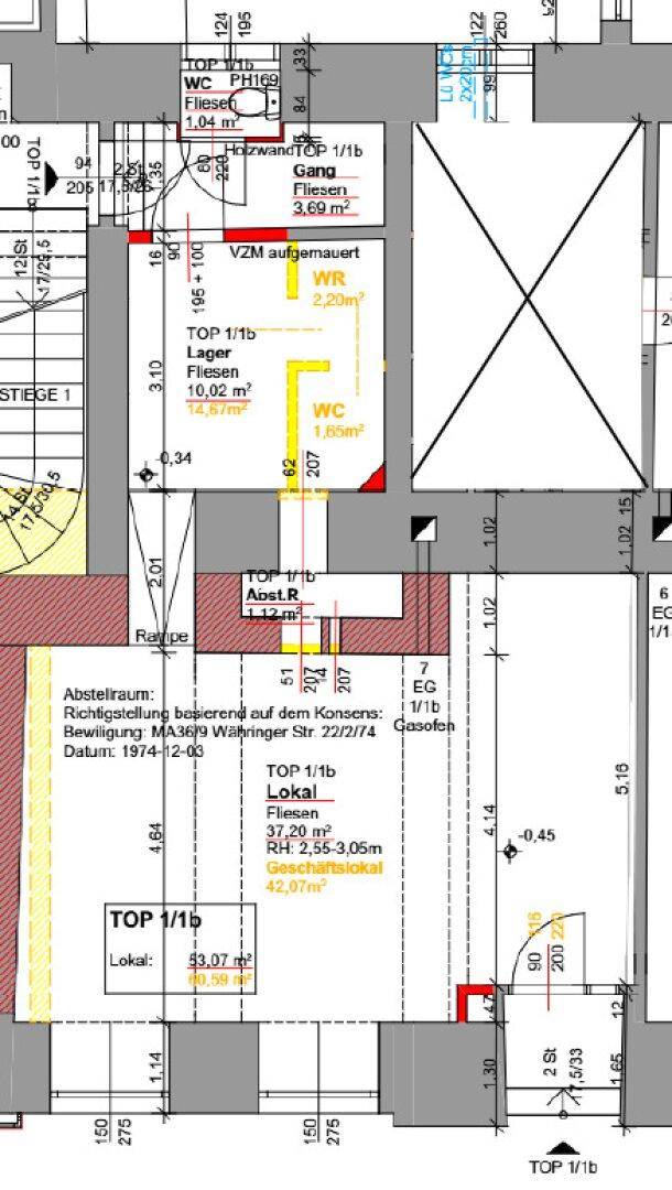 Top-Lage, Geschäftslokal (vermietet) als Investitionsobjekt, Währinger Straße - Ansicht 3